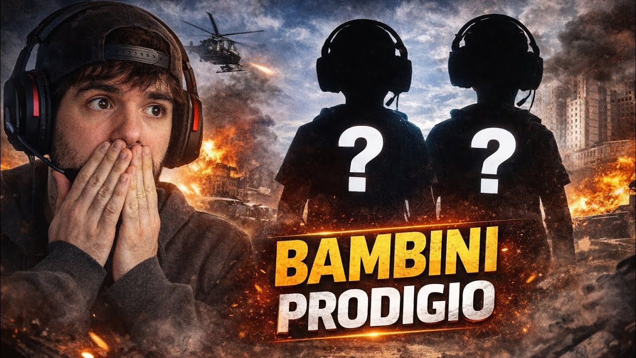 I due bambini più forti d’Italia entrano in lobby con me… è un massacro