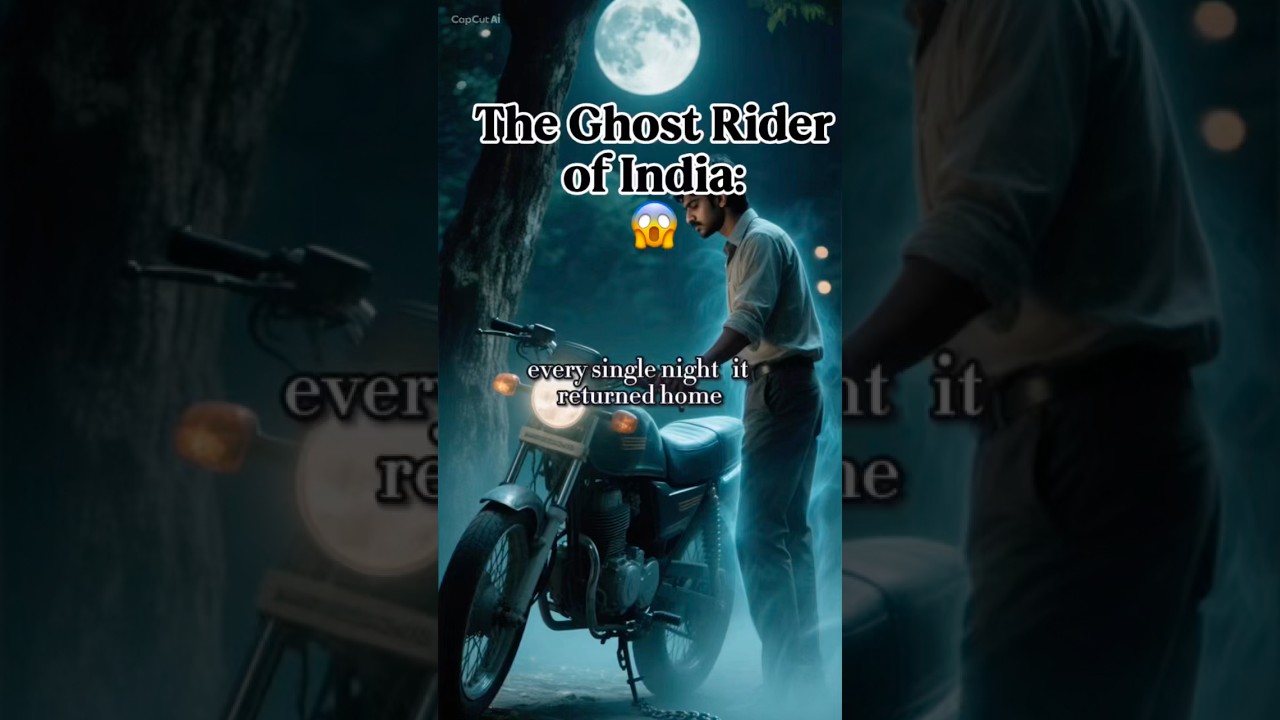 The Ghost Rider of India: The Bike That Defied the Police! 🏍️👻 #ancientindia #shorts #ombannasa