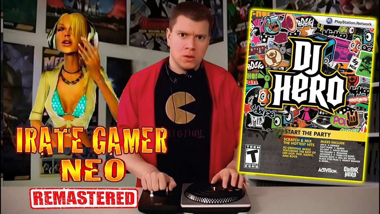 DJ HERO Video Game Review REMASTERED (Irate Gamer NEO Ep. 17)