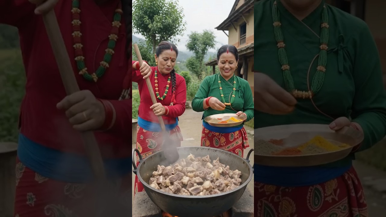 Cooking delicious mutton curry 😋👍🏻#trendingshorts #foodie #cooking #ytshorts @rojevlogs