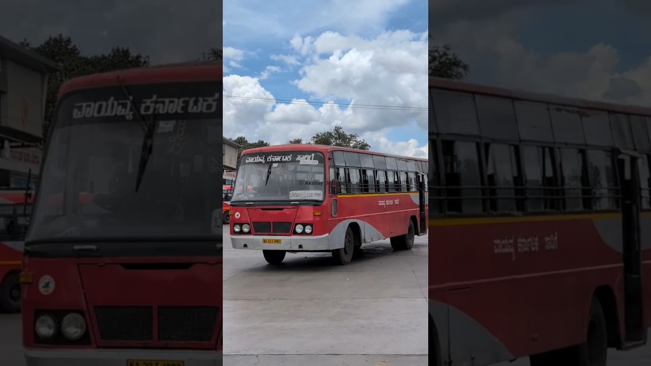 #nwkrtc #belagavi #badal #ankalagi KA22F1992 #tata #redbus #express #beauty #ksrtc #rural #sunnyday