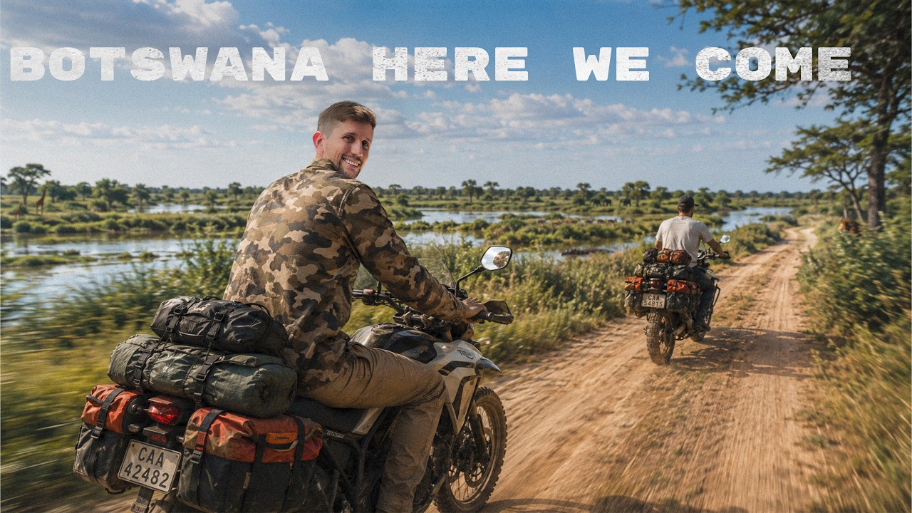 2 friends Motorbike through Africa with 1 goal - CROSS IT