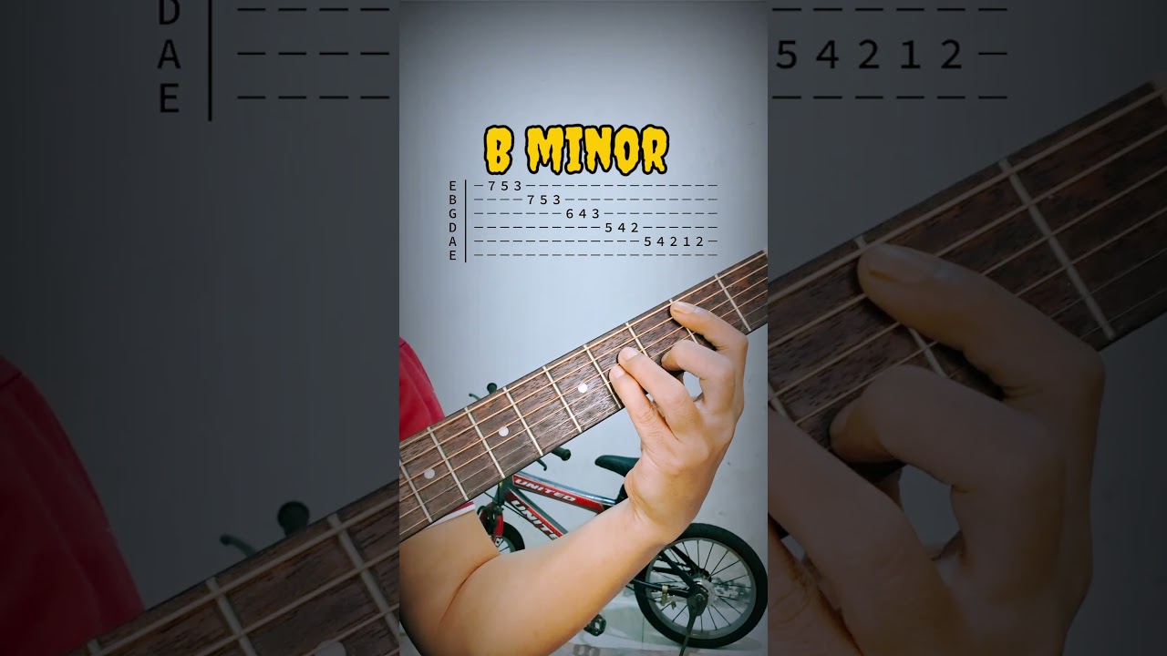 This scale is a combination of B harmonic minor and B natural minor