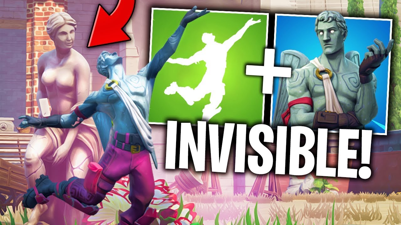 DEVENIR INVISIBLE AVEC LA NOUVELLE EMOTE STATUE! 🔥 LE MEILLEUR DE FORTNITE #210