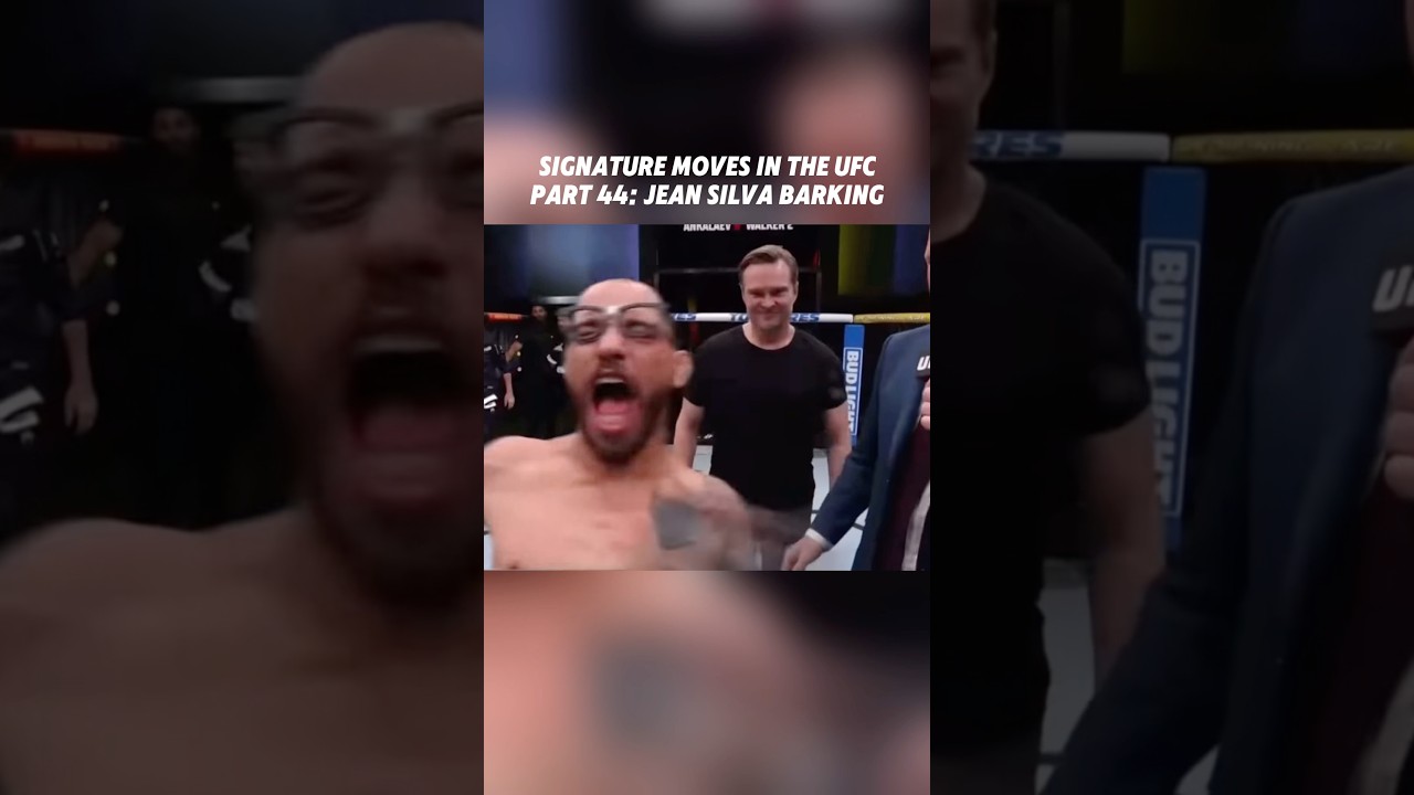 Signature Moves In The UFC Part 44: Jean Silva Barking! #ufc #mma #knockout #boxing #muaythai #bjj