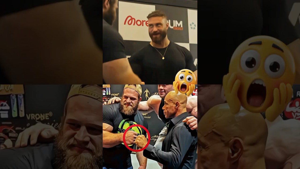 SMAEV MADE THE BODYBUILDERS LOOK SMALL 😱 #smaev #bodybuilding