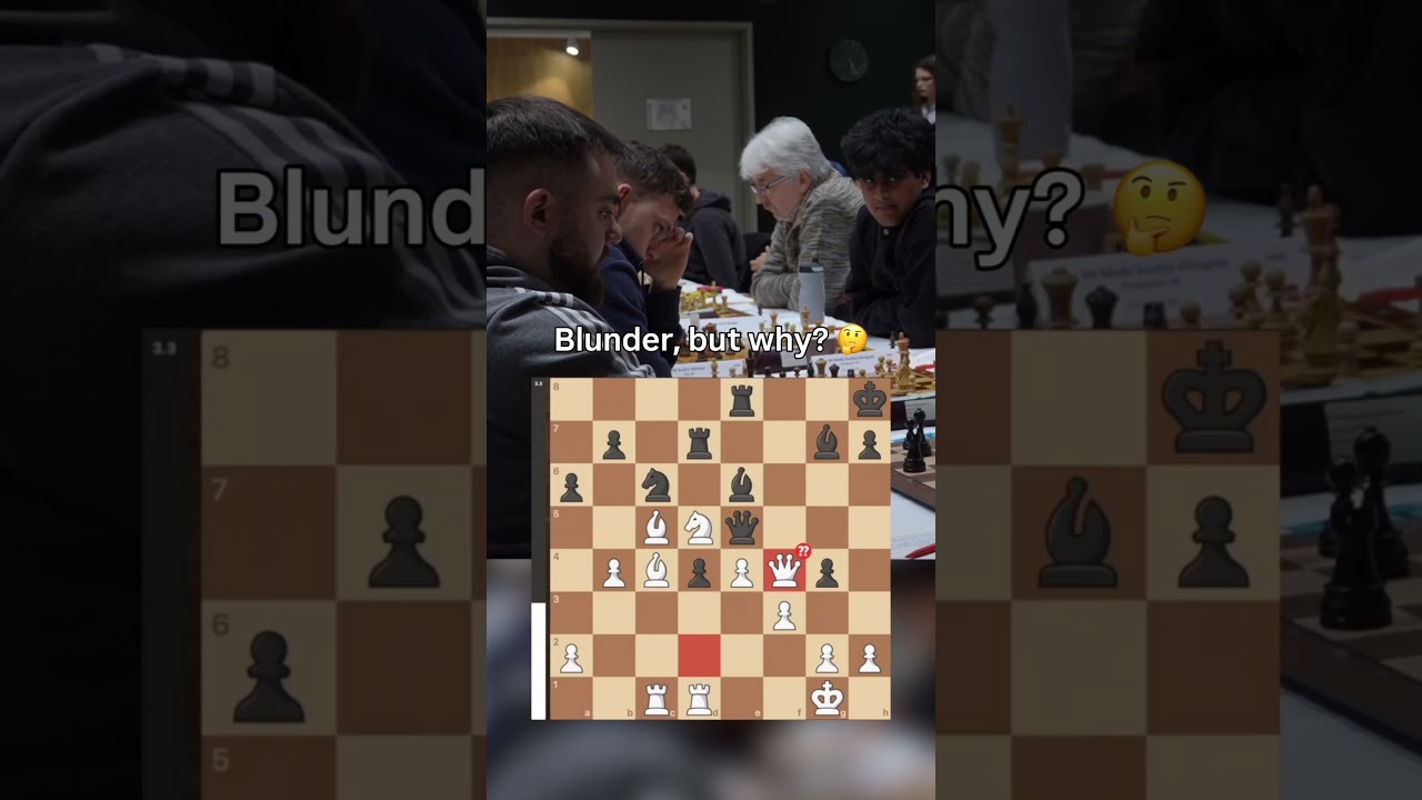 Blunder, but why?
