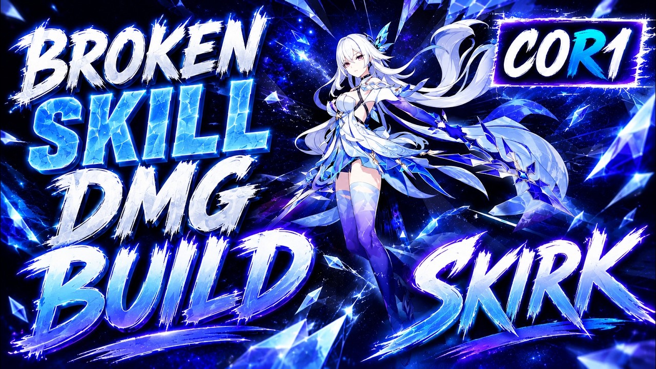 🔴 GENSHIN IMPACT | BROKEN SKIRK SKILL BUILD 🥶🔥