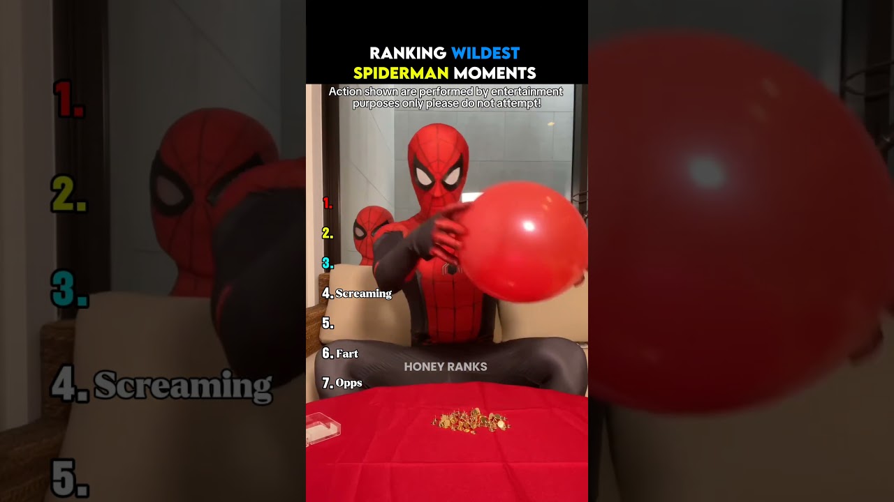 Ranking Funniest Spider-Man Moments 😅💀
