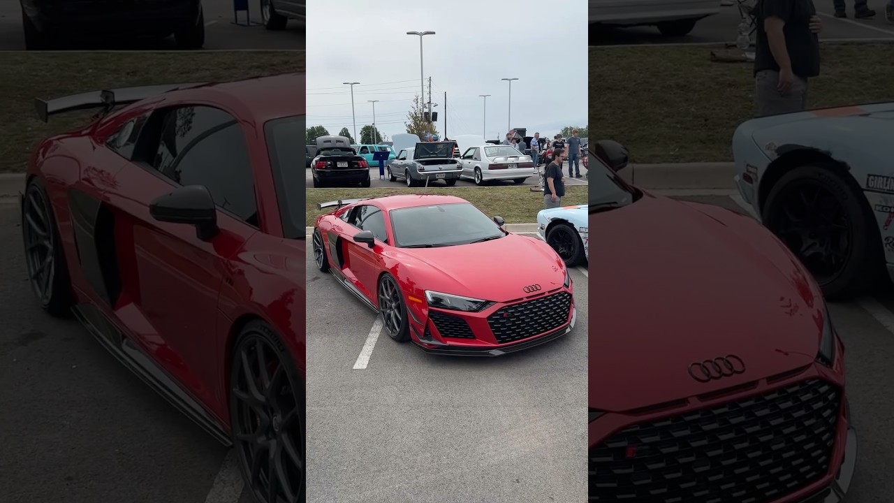 Check out this MEAN Audi R8 GT! How can you not like a V10?! 🇩🇪 #audi #r8