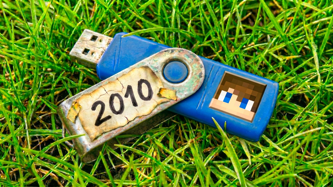 I Found my Minecraft USB from 16 years ago...
