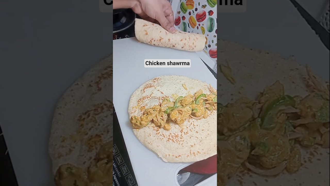 chicken shawarma #viralvideo#gorillatag