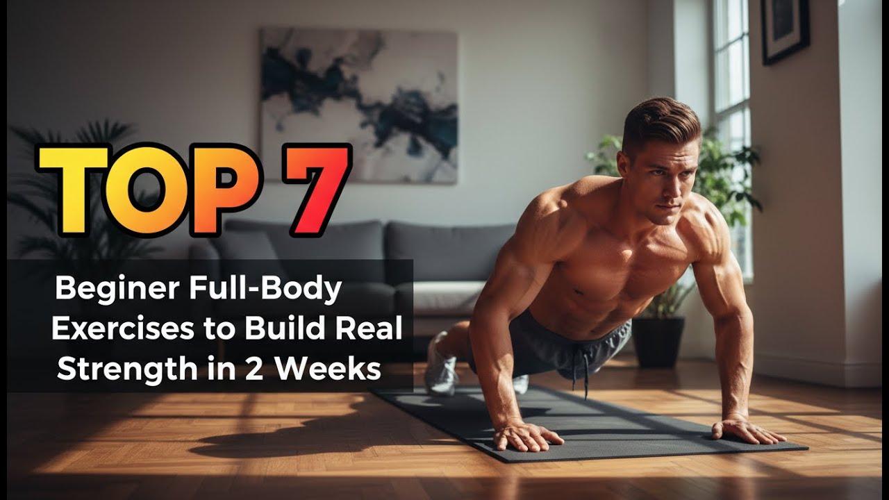 Top 7 Beginner Full-Body Exercises to Build Real Strength in 2 Weeks