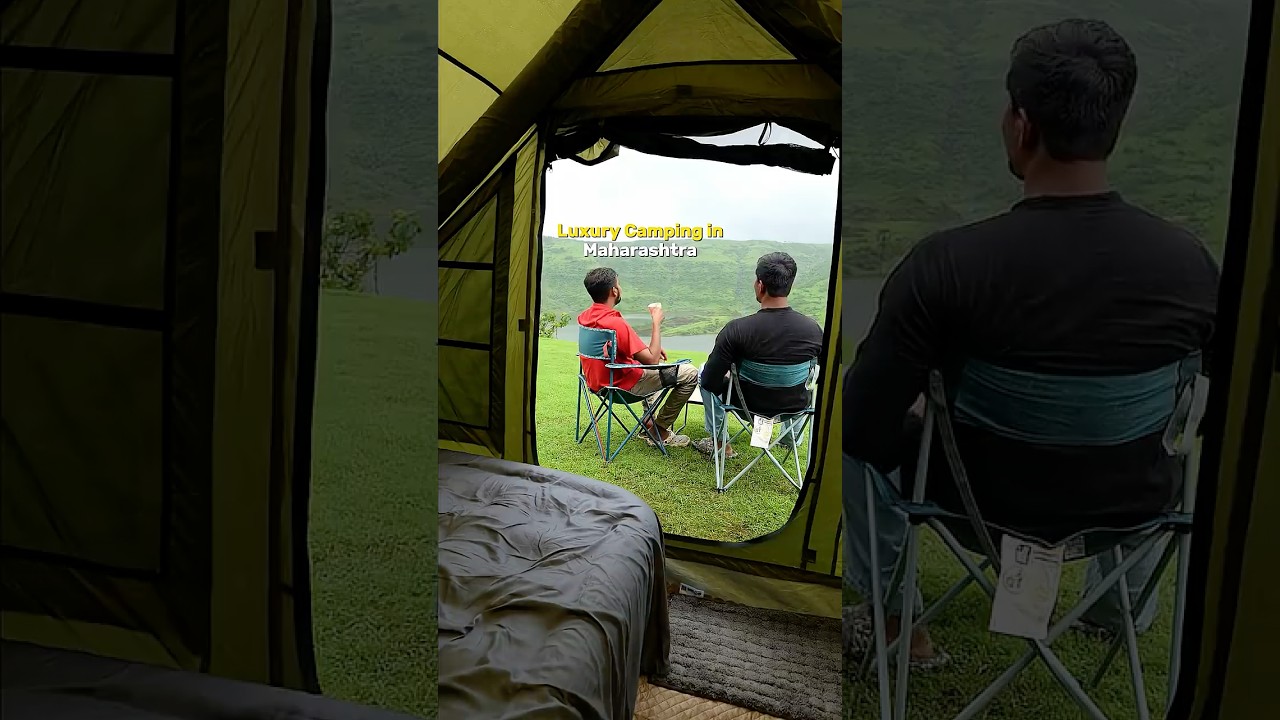 Luxury camping in maharashtra ❤️🙌 #maharashtra #camping #luxury ry