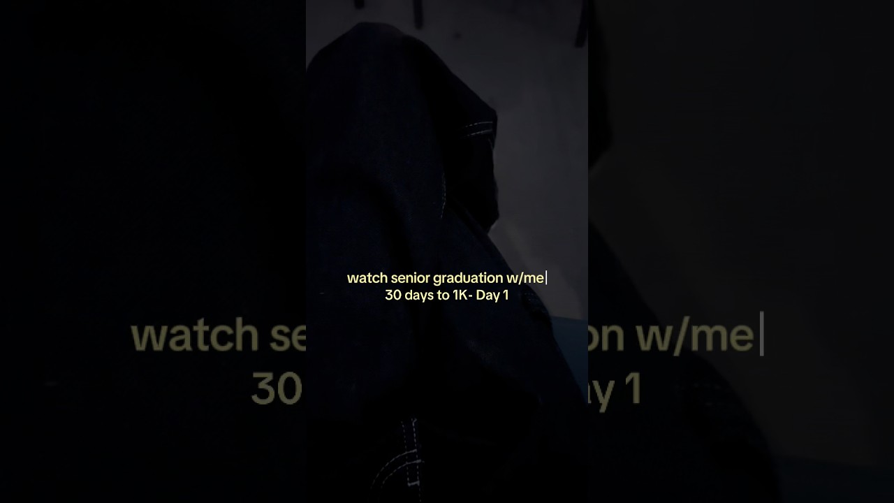 WATCH SENIOR GRADUATION W/ME | #vlog #subscribe #dayinmylife #fypシ゚viral #teen #graduation
