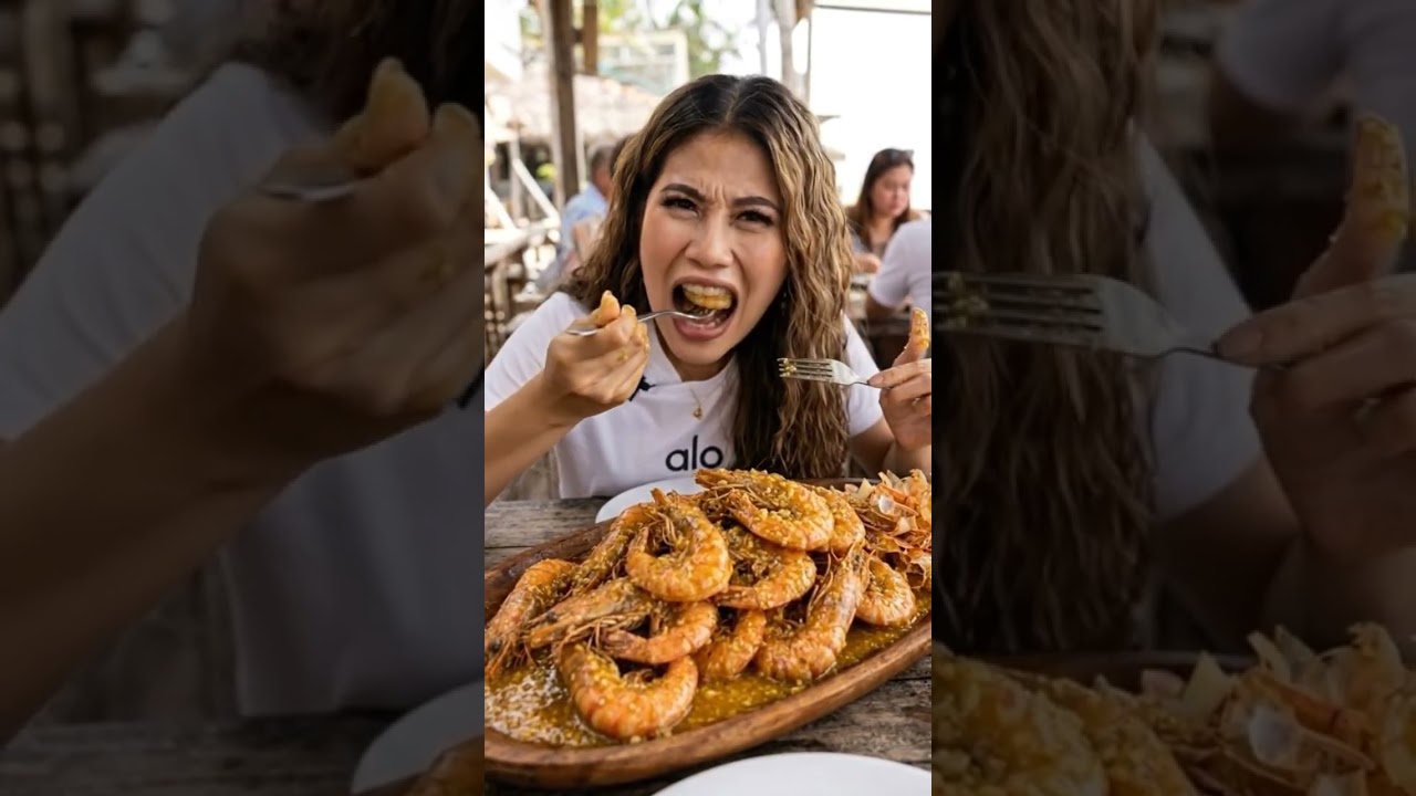 Shrimp mukbang