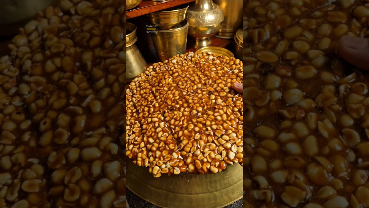 Peanut Chikki #makeeathealthy