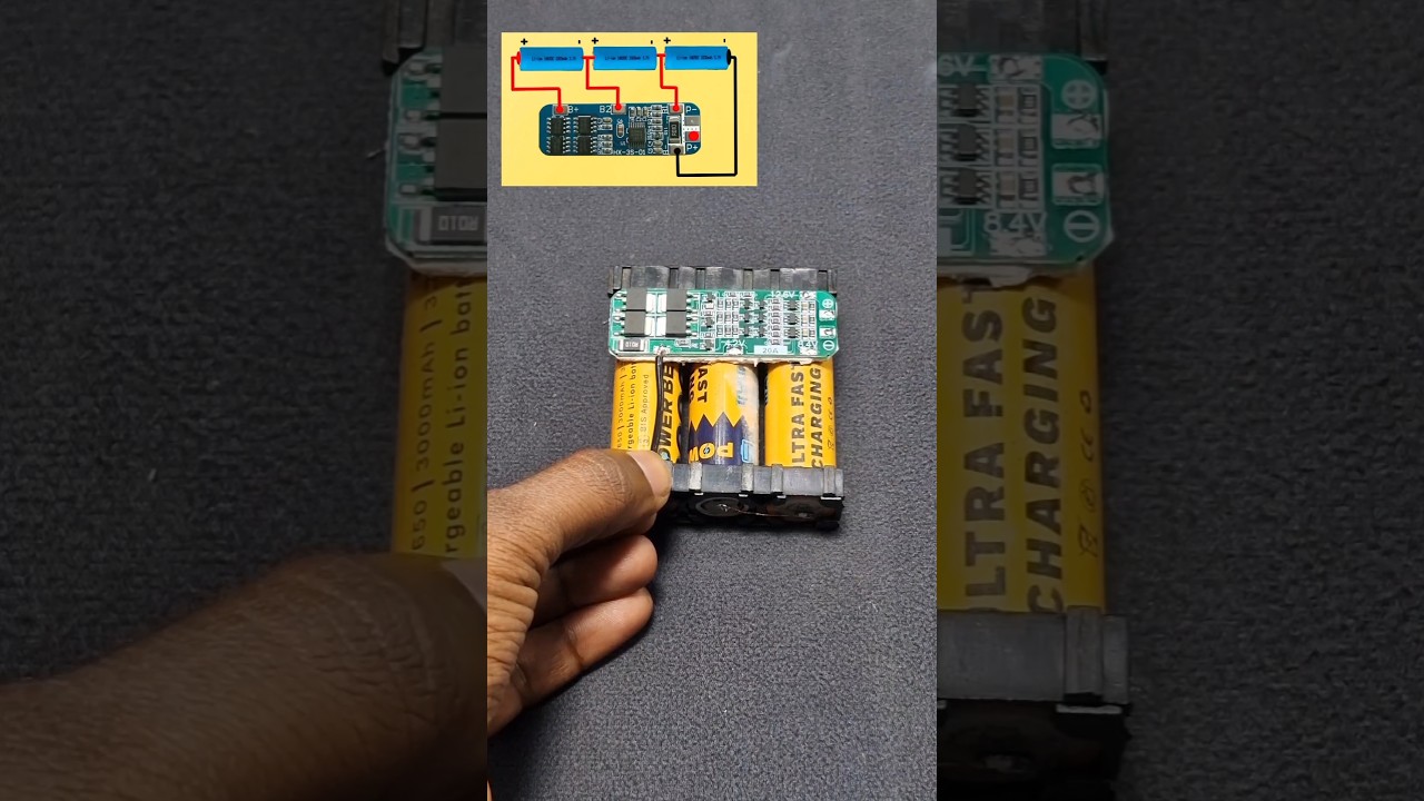 how to make 12v battery | ecoflow #battery  #short