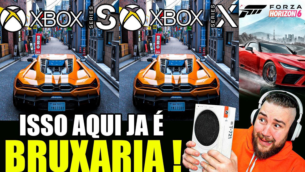 FORZA HORIZON 6 no SERIES S NÃO FAZ SENTIDO