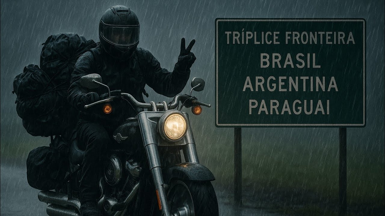Viagem para Tríplice  Fronteira - Brasil, Argentina e Paraguai - MUITA CHUVA | EP1 #harleydavidson 