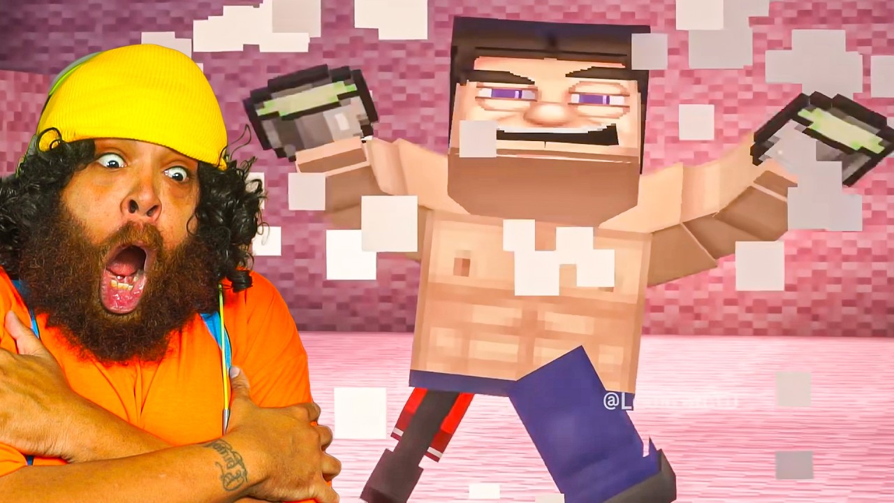 Fatredguy Reacts to The Fiberglass Apocalypse (Minecraft Movie) @LookOut3D