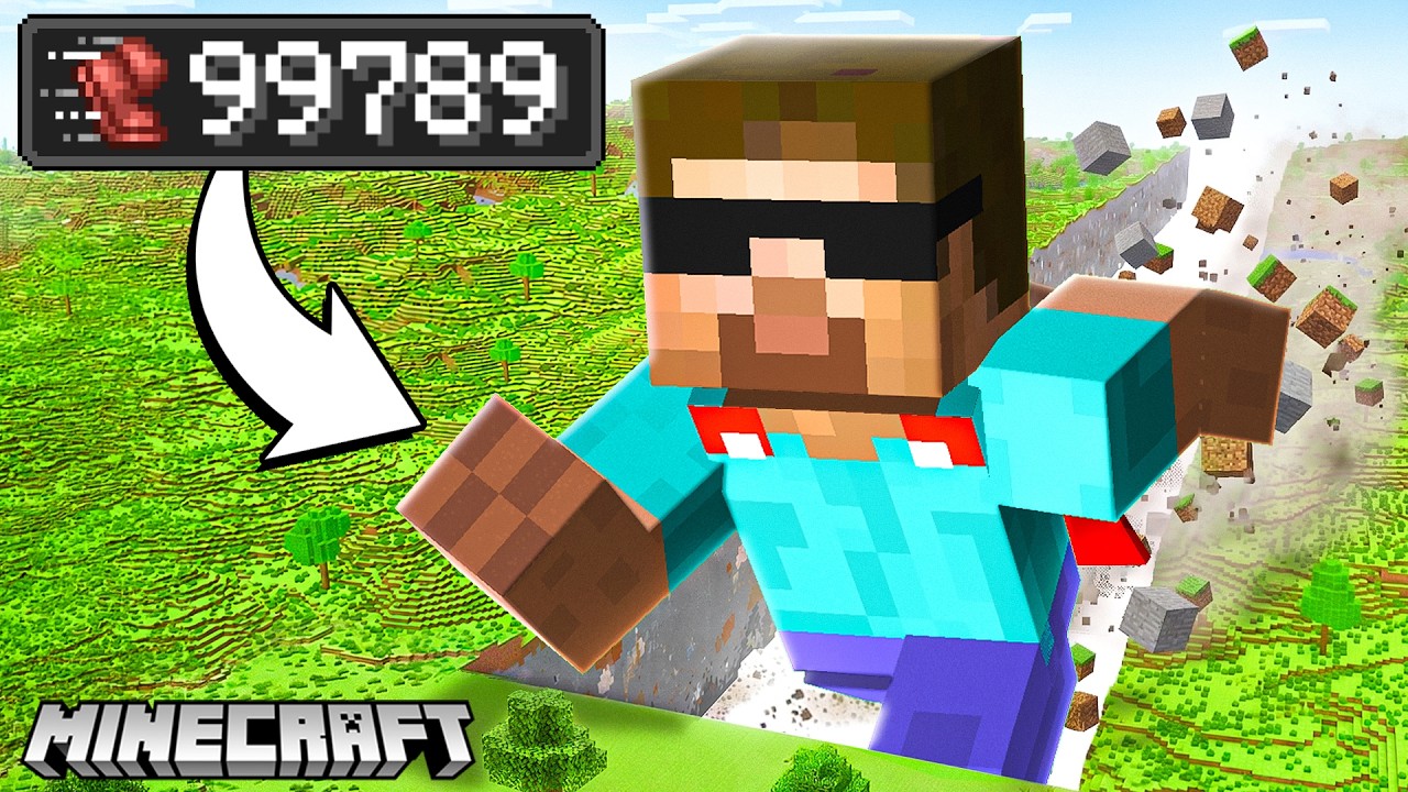 Minecraft But You Can Travel 1,000,000 Blocks!