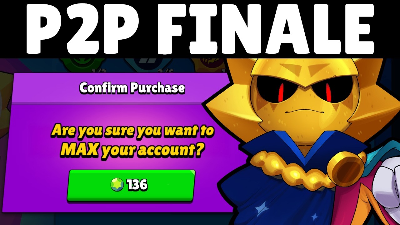 I Bought a MAXED Brawl Stars Account! - (P2P #23)