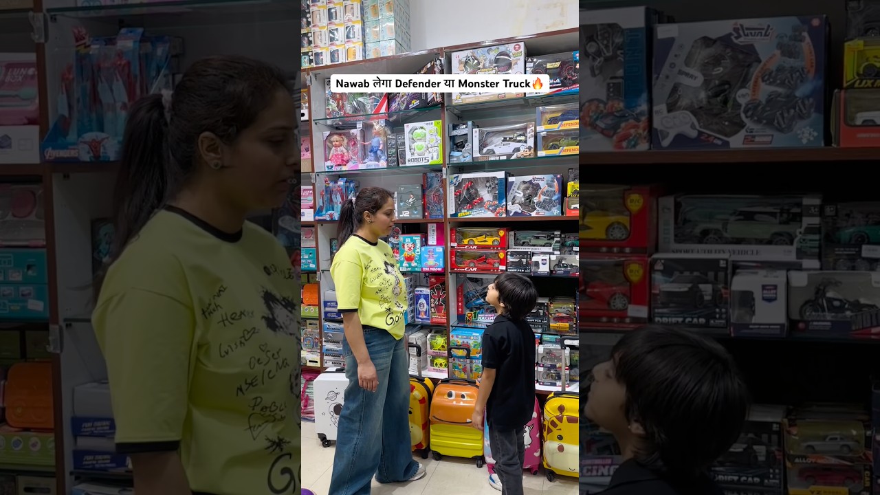 Nawab लेगा Defender या Monster Truck🔥#foodvlog #familyvlog #shopping #minivlog #vlogging
