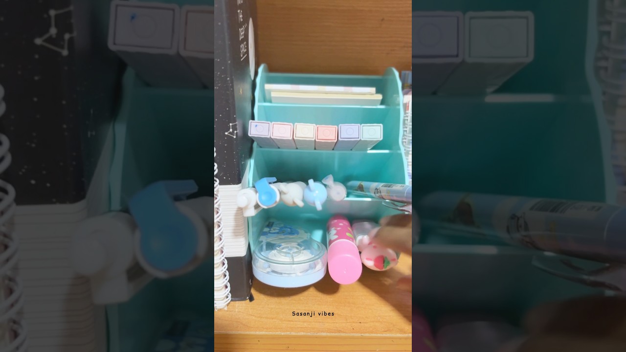 new pen holder unboxing ✨ | aesthetic study setup #unboxing #stationery #desksetup #studyvlog