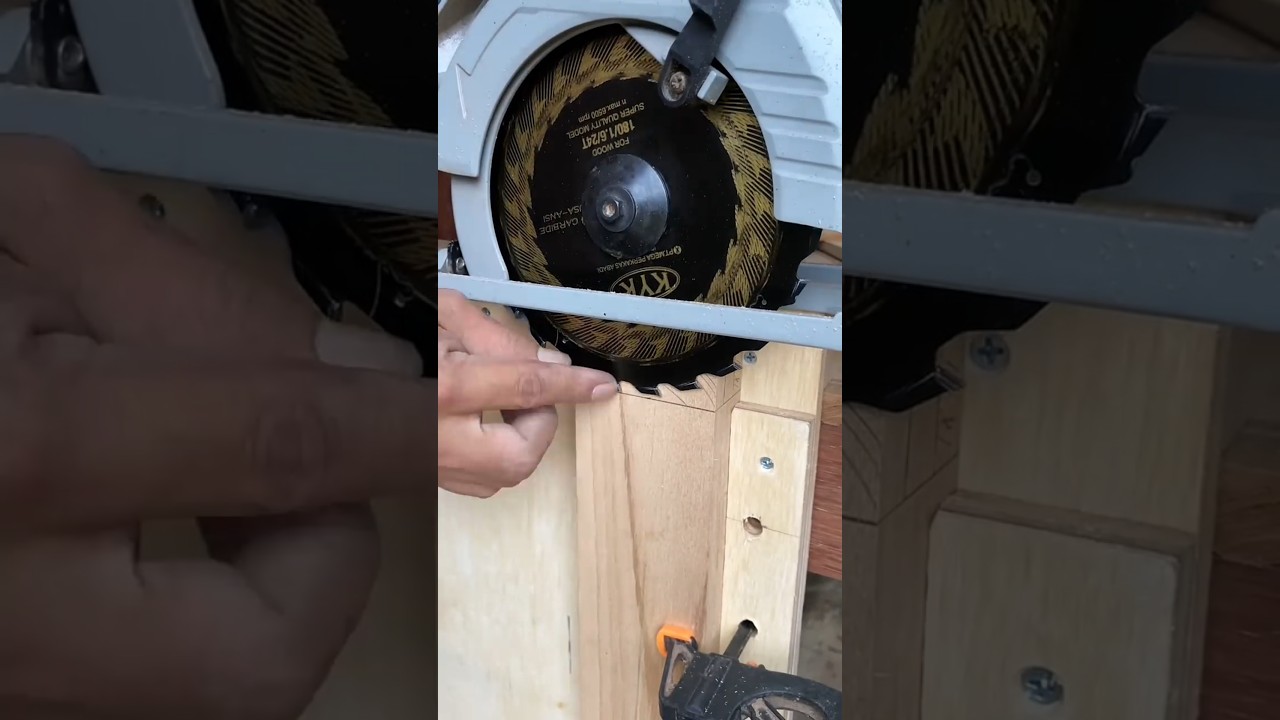 Membuat Alat sederhana untuk purus kayu // woodworking tools trick #diy #woodworking
