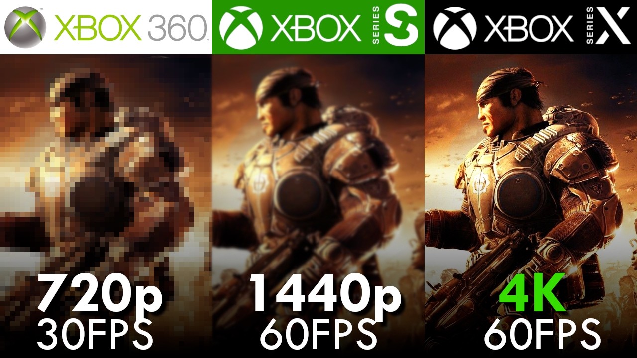 🟢 [4K] El Clasico Mejorado con 60FPS | Gears of War 2 en Xbox Series S/X [FPS+Resolucio]
