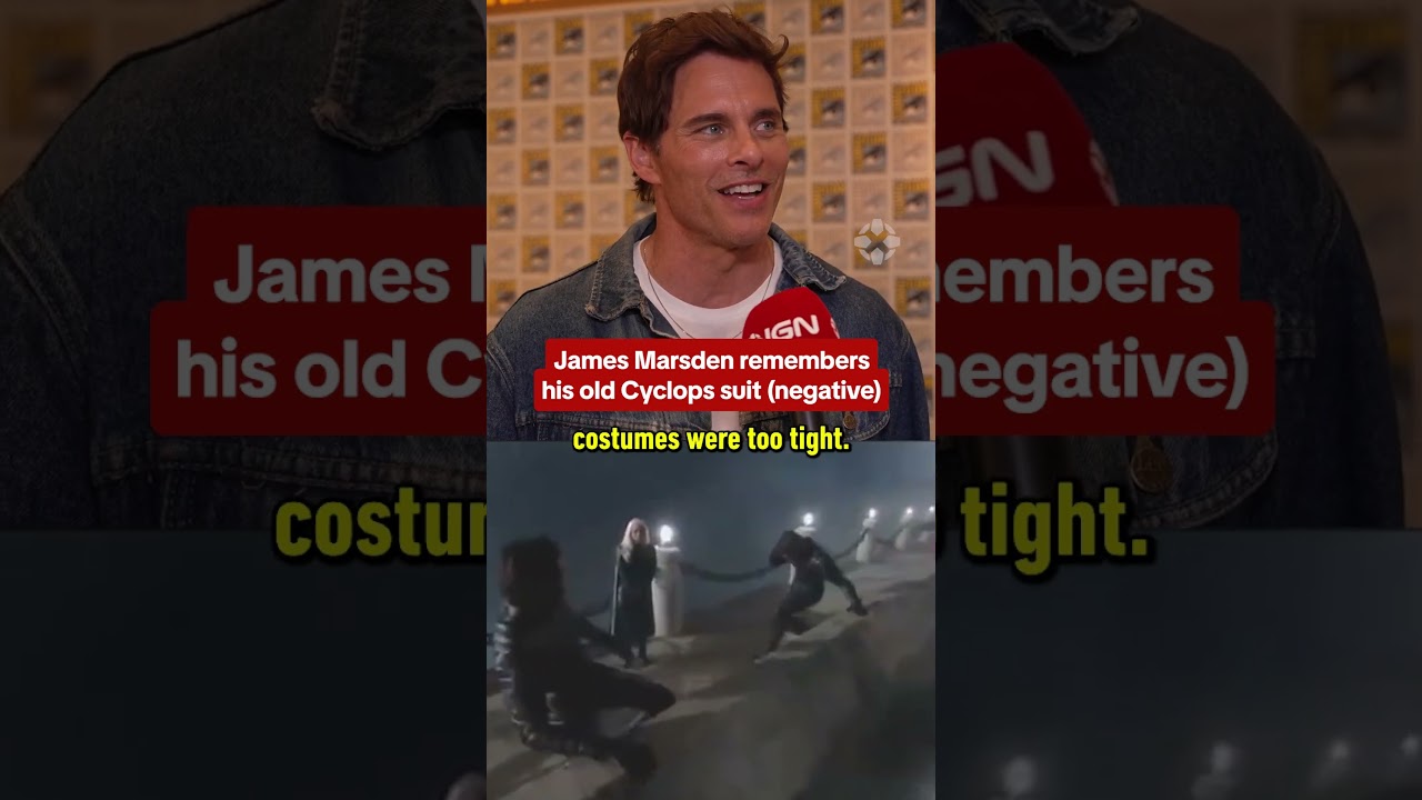 He did not love the original Cyclops suit #sdcc