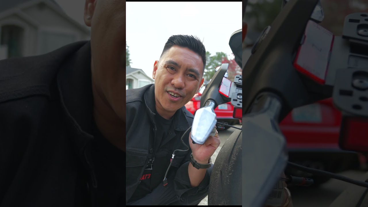 How to install a gixxer sized brake light on a bmw m1000rr