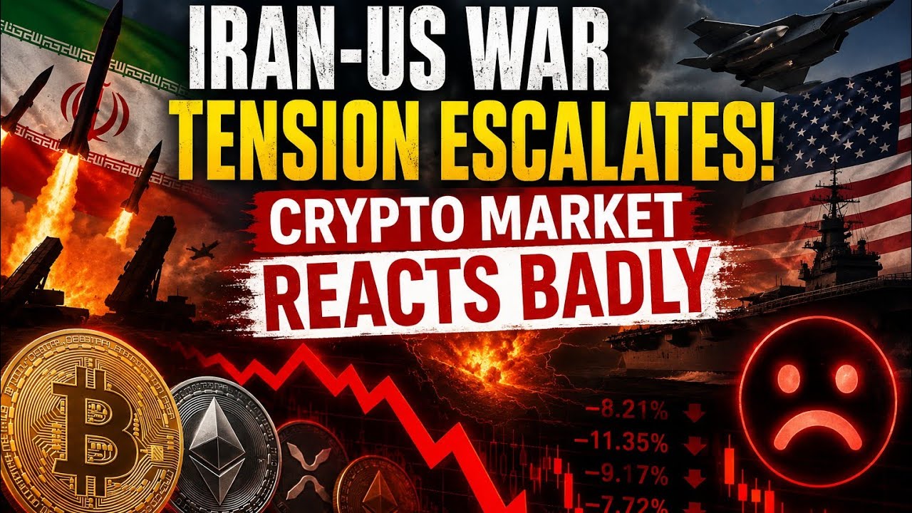 US Iran Tension Again 🚨 | Bitcoin Price Today | Ethereum | Solana