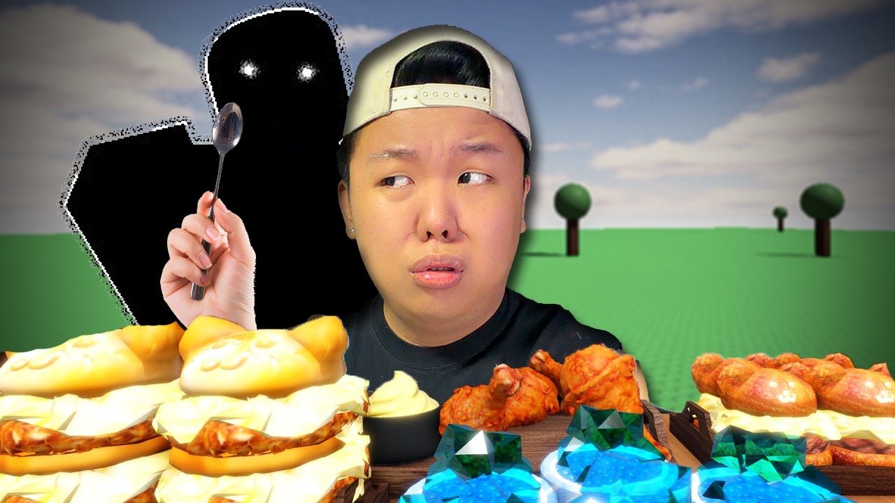 KATANYA ADA MISTERI MENGERIKAN DIBALIK GAME ROBLOX MUKBANG INI..