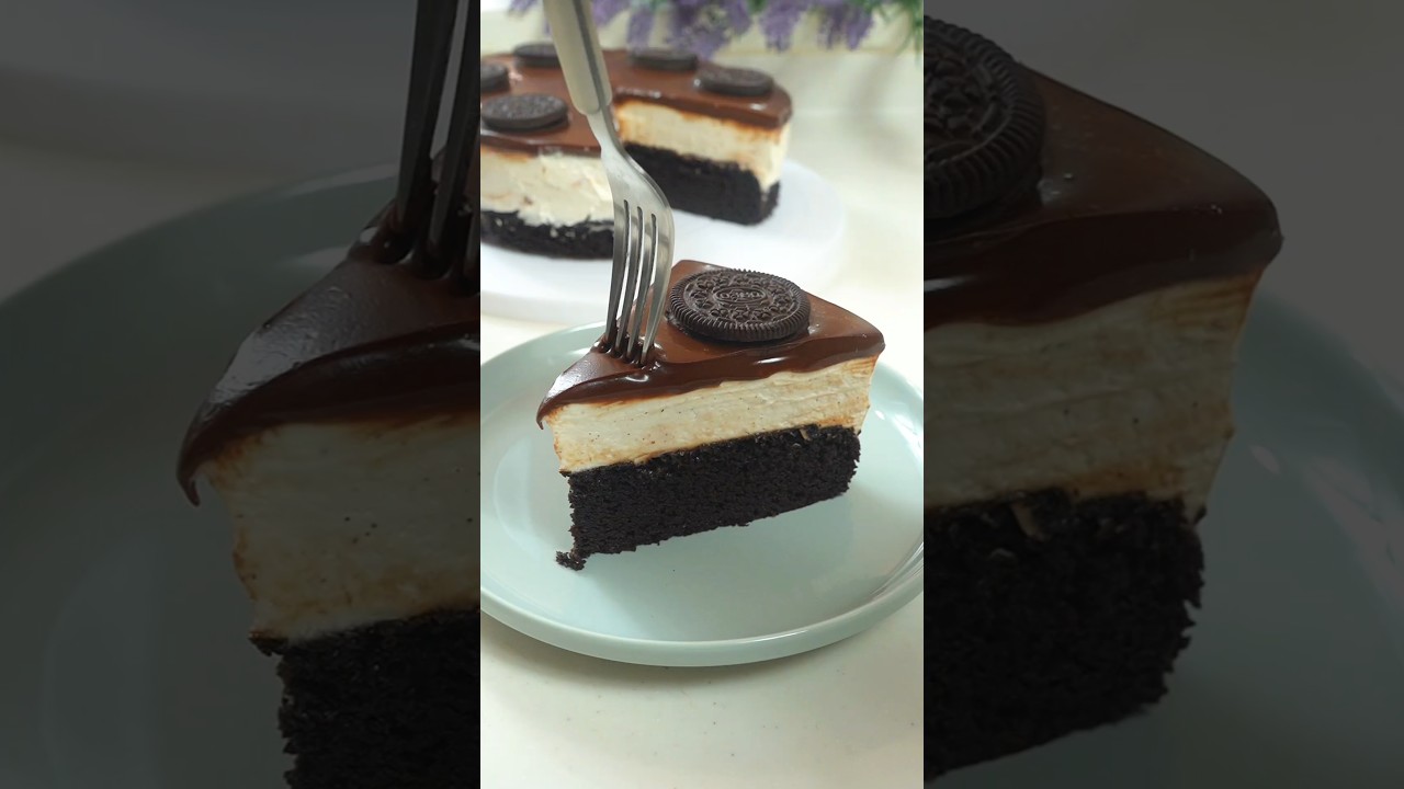 The Easiest Oreo Cake #cake #oreo #chocolatecake #dessert