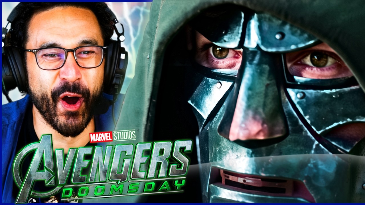AVENGERS: DOOMSDAY TRAILER REACTION!! Doctor Doom Is Finally Here!