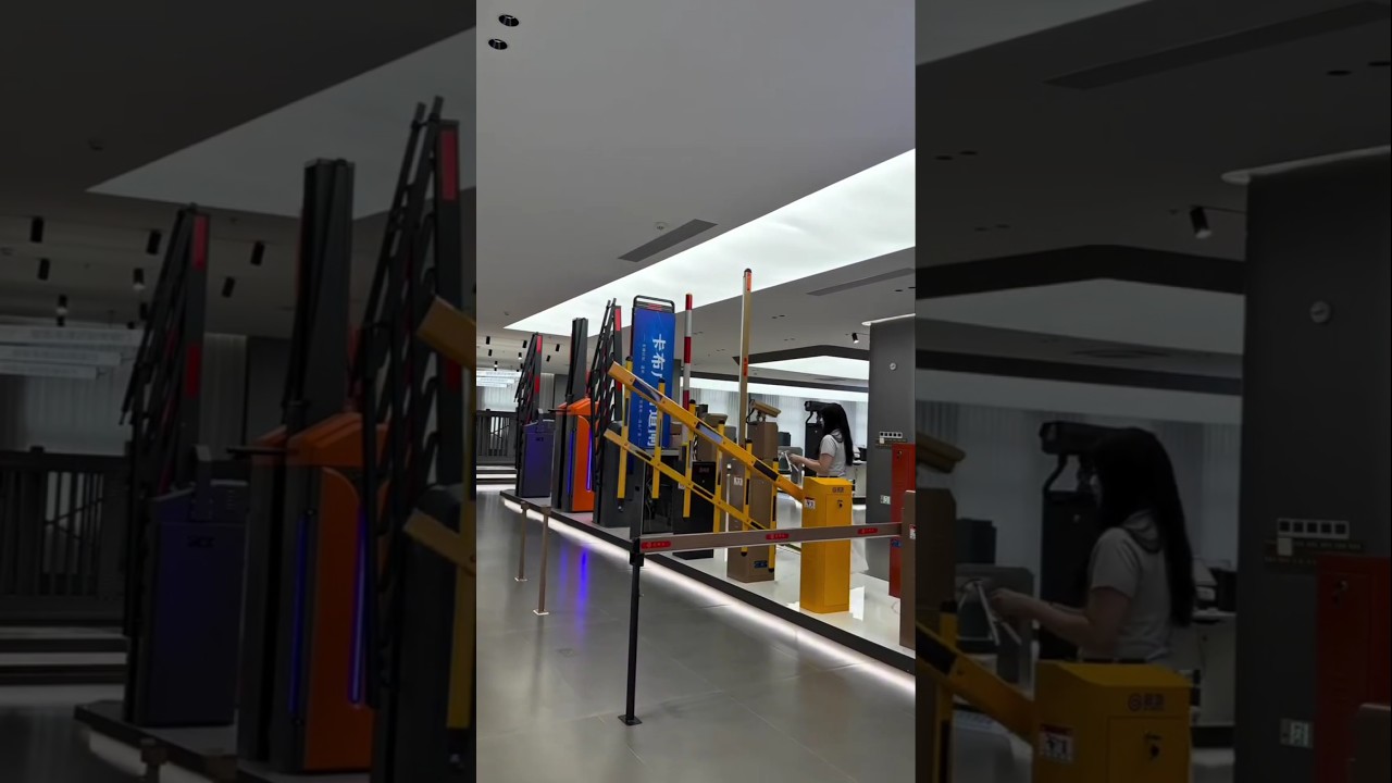 How Automatic Boom Barriers Control Vehicle Entry! 🚗🚧 | #shorts