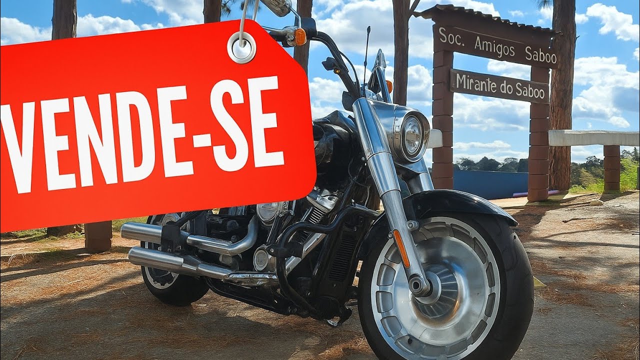 A Fat Boy está a venda #harleydavidson #fatboy 