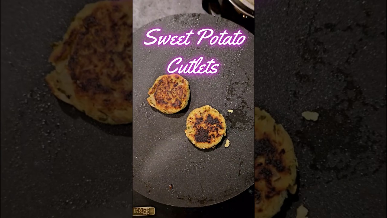 Crispy Sweet Potato Cutlets 🍠🔥