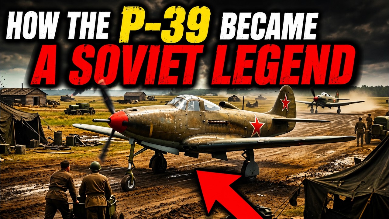 Why Half the Soviet Union's Top Fighter Aces Flew the American P-39 | How the P-39 Became Deadly