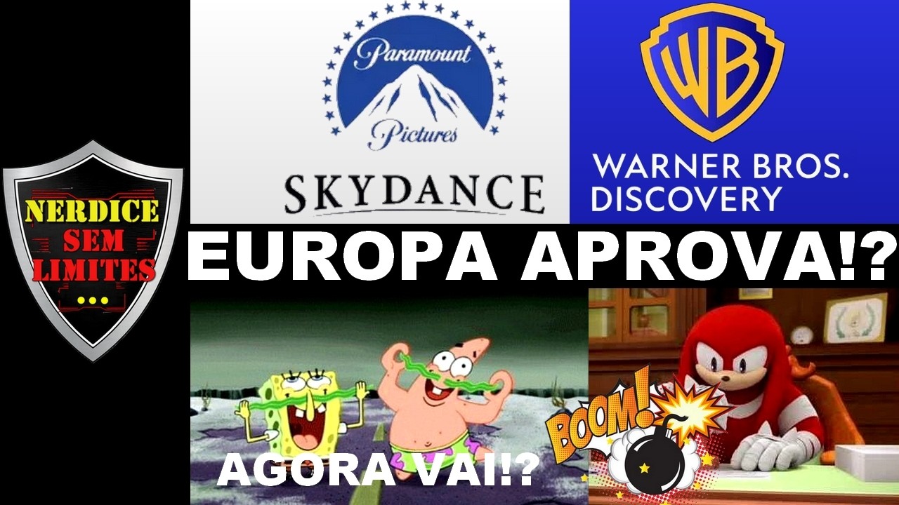 EUROPA Deve Aprovar FUSÃO da PARAMOUNT WARNER Em Breve!