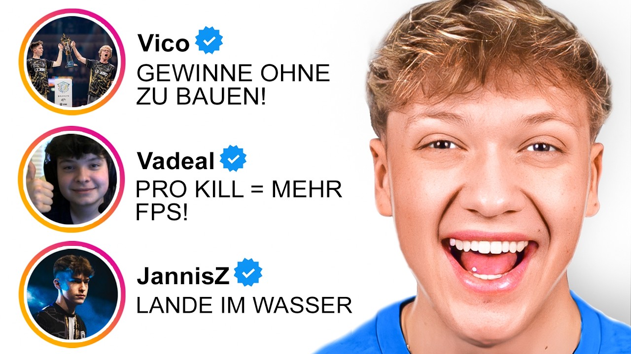 7 PROS KONTROLLIEREN MEIN TURNIER!