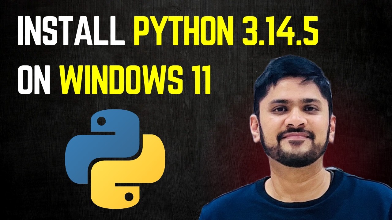 How to install Python 3.14.5 on Windows 11 | Run first Python poragm | Amit Thinks