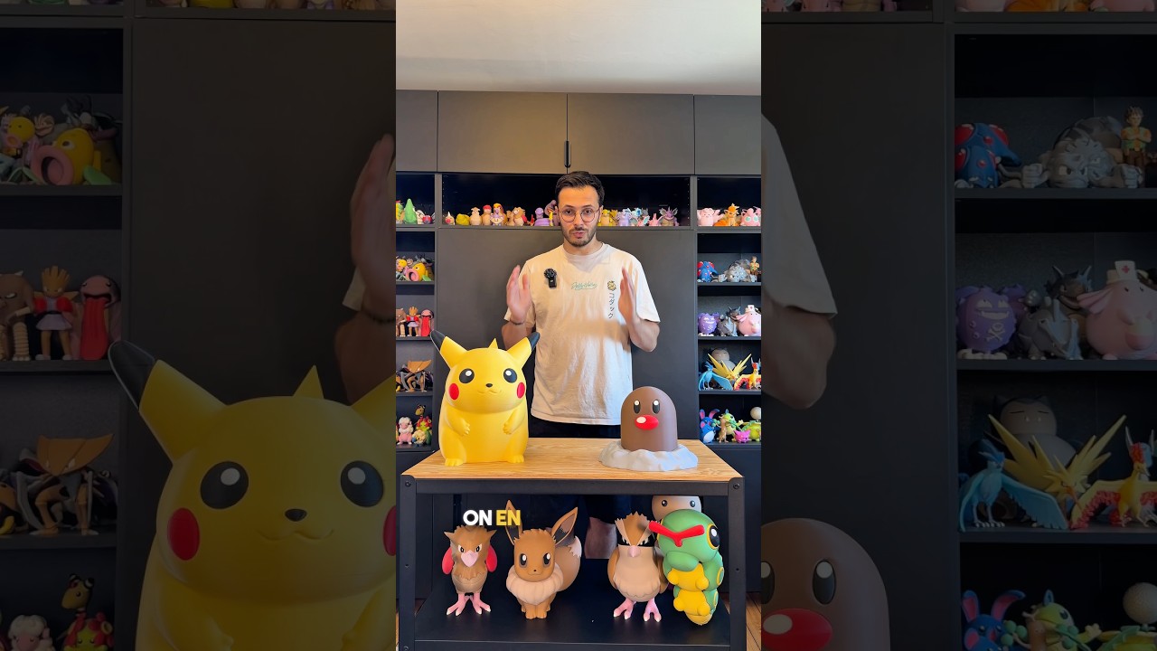 Je réponds à vos questions !!! #3dprintable #pokemon #impression3d #gaming #3dprinting #pikachu