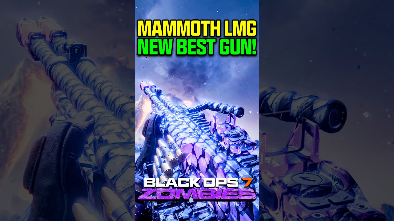 THIS Is The NEW BEST GUN in Black Ops 7 Zombies! (EXTREMELY BROKEN)