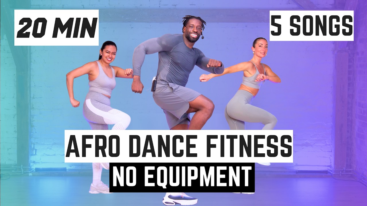 Full Body Afro Dance Fitness Workout | 20 min sweat and smile | Afroletics EP 15