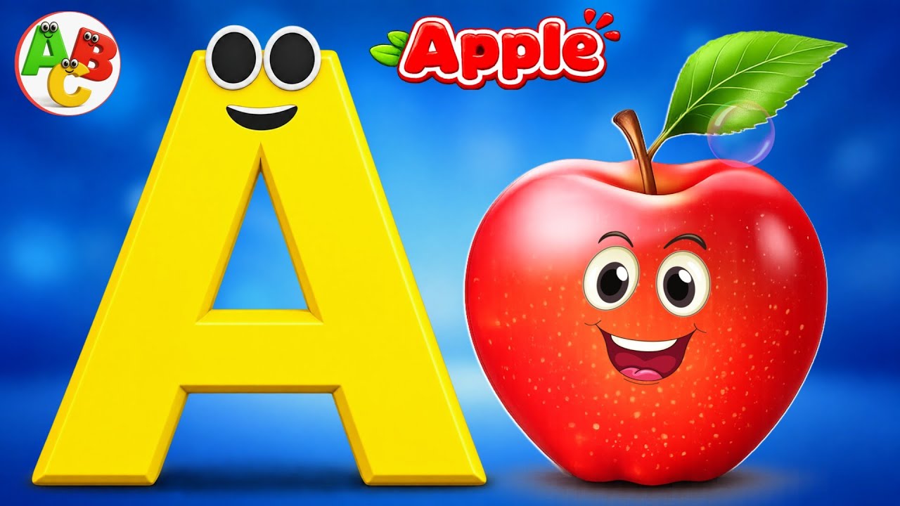 ABC Phonics Song for Toddlers |Learn A to Z Letter Sounds | Alphabet Song for Kids | Nursery Rhymes 