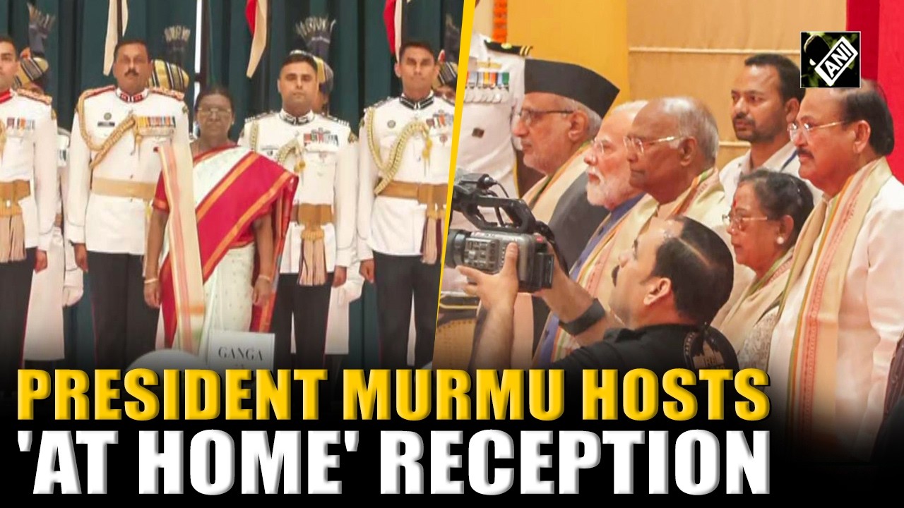 President Murmu hosts 'At Home' reception on occasion of 80th Independence day I India I PM Modi