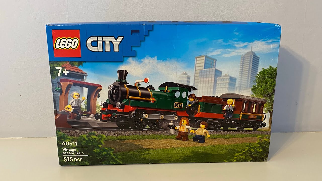 Lego City Vintage Steam Train Set Review. (New for June 2026)